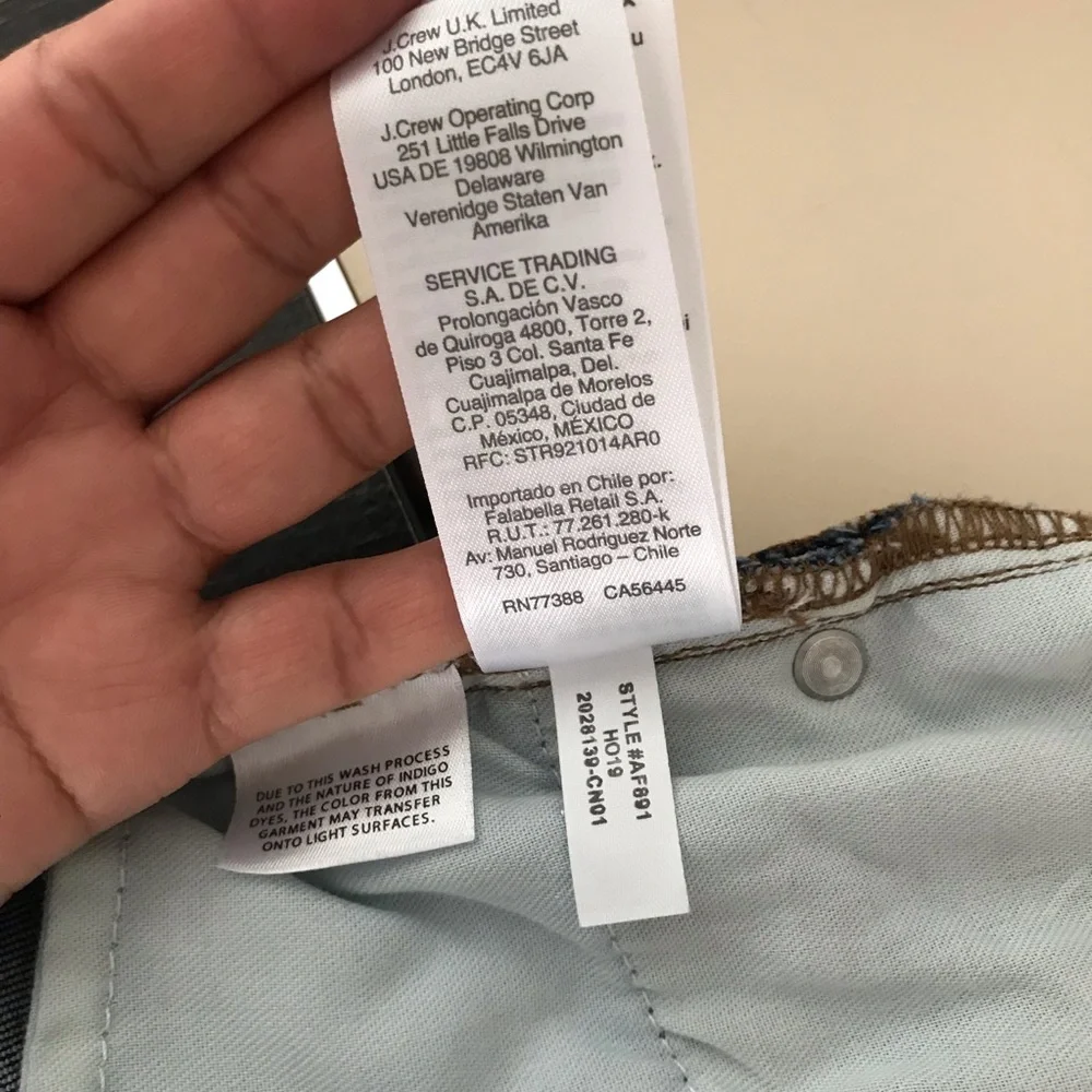 J. Crew Slim Boyfriend Jean Size 27 - Picture 14 of 14